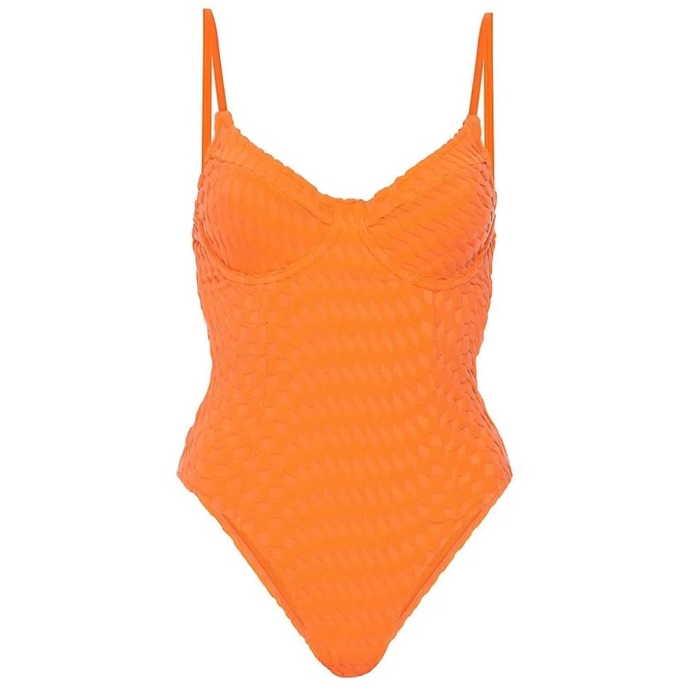 Good American Jacquard Show Off One Piece Swimsuit